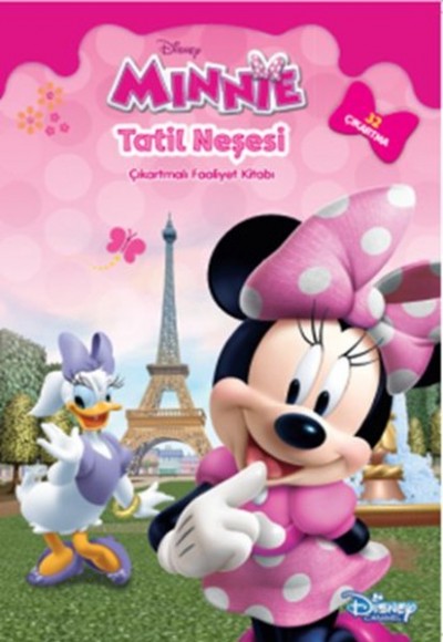 Disney Minnie Tatil Neşesi Çıkartmalı Faaliyet