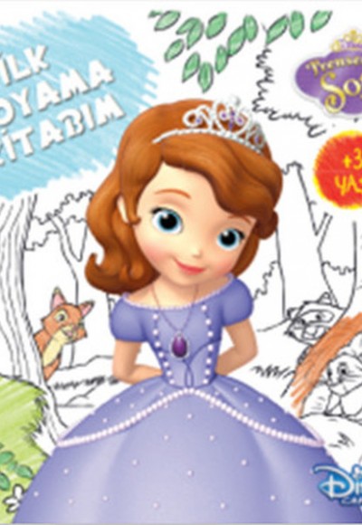 Disney İlk Boyama Kitabım - Sofia