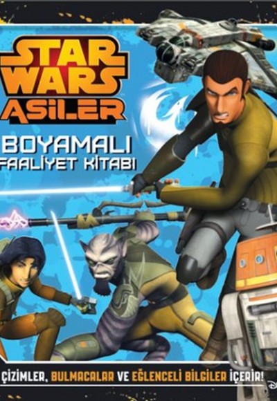 Starwars Asiler Boyamalı Faaliyet Kitabı