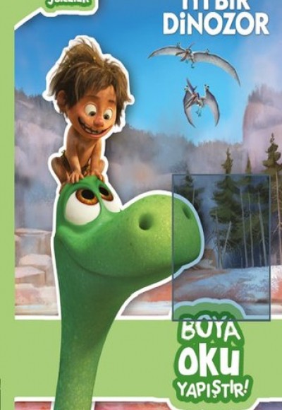 Disney İyi Bir Dinozor Boya, Oku, Yapıştır