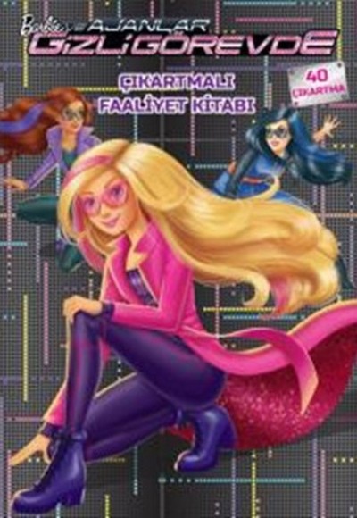 Barbie ve Gizemli Ajanlar - Çıkartmalı Faaliyet