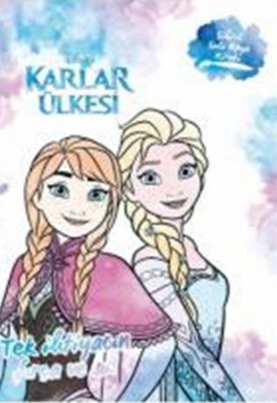 Disney Karlar Ülkesi Sihirli Sulu Boya Kitabı