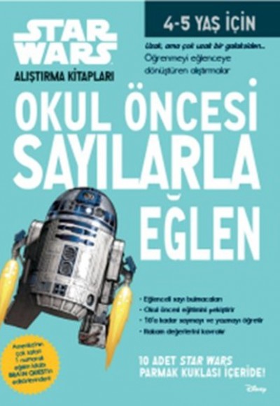 Starwars Alıştırma Kitapları - Okul Öncesi Sayılarla Eğlen