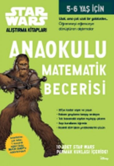 Starwars Alıştırma Kitapları - Anaokulu Matematik Becerisi