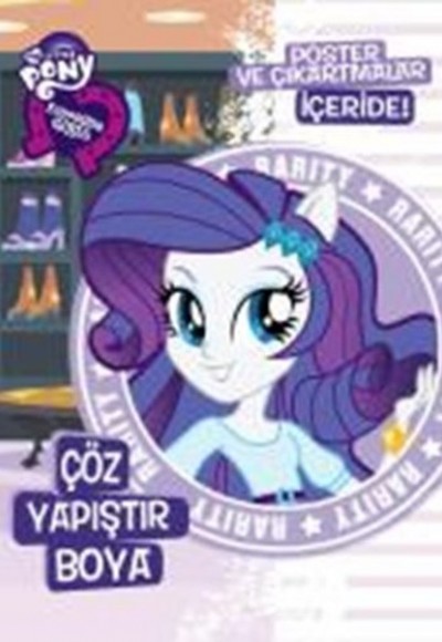 My Little Pony EQ Girls Çöz Yapıştır Boya - 2