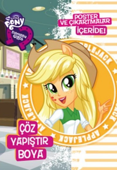 My Little Pony EQ Girls Çöz Yapıştır Boya - 1