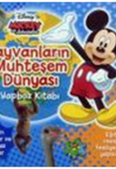 Hayvanların Muhteşem Dünyası (Yapboz Kitabı)