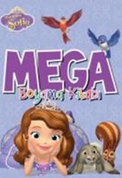 Disney Prenses Sofia - Mega Boyama Kitabı