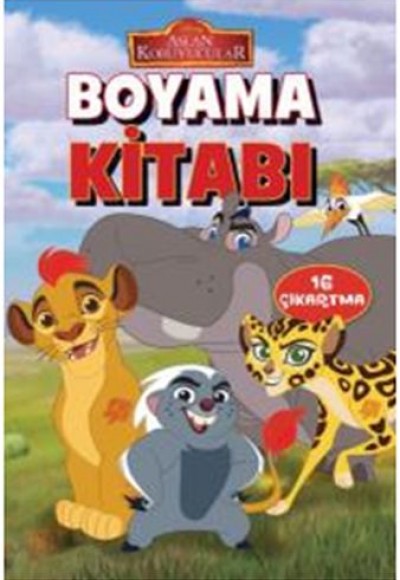 Disney Aslan Koruyucular Boyama Kitabı