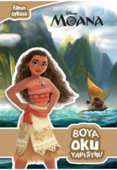 Disney Moana - Boya Oku Yapıştır!