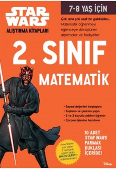 Starwars Alıştırma Kitapları 2. Sınıf Matematik (7-8 Yaş)