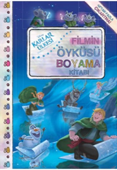 Disney Karlar Ülkesi - Filmin Öyküsü Boyama Kitabı