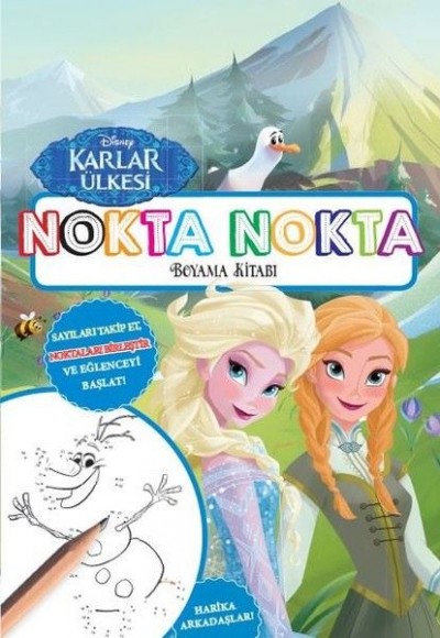 Karlar Ülkesi - Nokta Nokta Boyama Kitabı