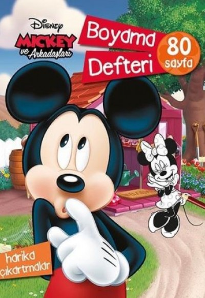 Mickey ve Arkadaşları Boyama Defteri