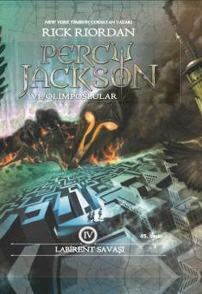 Labirent Savaşı  Percy Jackson ve Olimposlular 4 (HC)