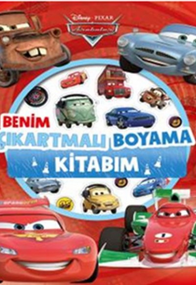 Disney Arabalar - Benim Çıkartmalı Boyama Kitabım