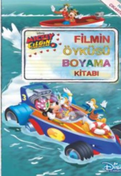 Mickey Çılgın Yarışçılar - Filmin Öyküsü Boyama Kitabı