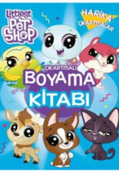 Littlest Pet Shop Çıkartmalı Boyama Kitabı