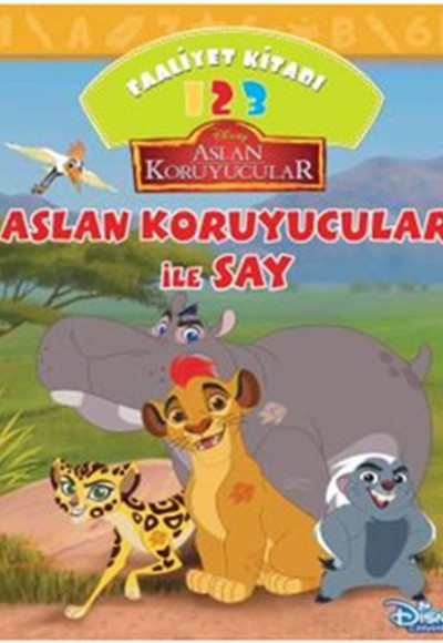 Disney Aslan Koruyucular İle Say Faaliyet Kitabı