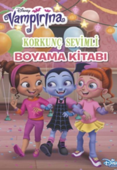 Disney Vampirina Korkunç Sevimli Boyama Kitabı