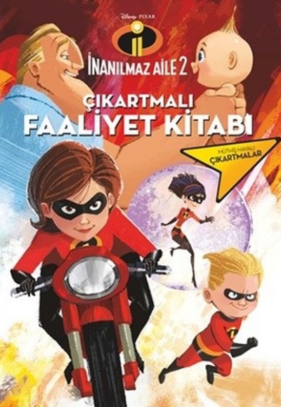 İnanılmaz Aile 2-Çıkartmalı Faaliyet Kitabı