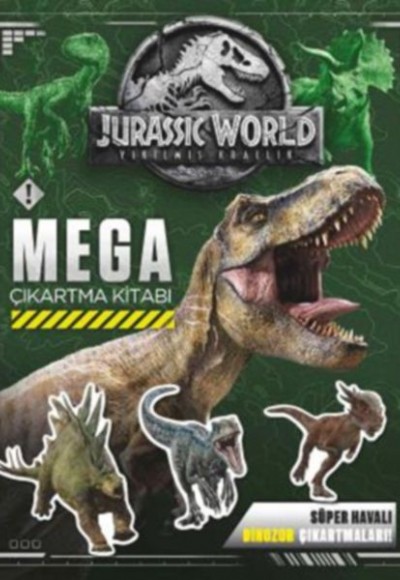 Jurassic World - Mega Çıkartma Kitabı