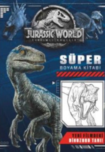 Jurassic World - Süper Boyama Kitabı