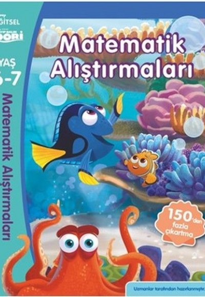 Disney Eğitsel Kayıp Balık Dory-Matematik Alıştırmalar 6-7 yaş