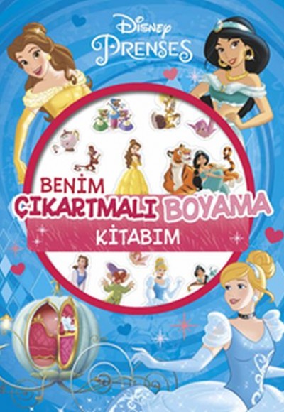 Disney Prenses Benim Çıkartmalı Boyama Kitabım