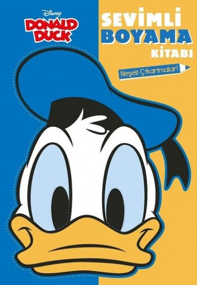 Disney Donald Duck-Sevimli Boyama Kitabı