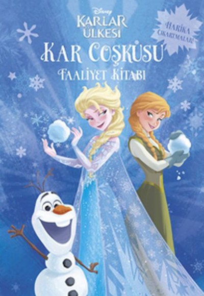 Disney Karlar Ülkesi Kar Coşkusu Faaliyet Kitabı