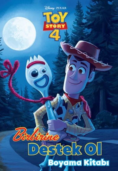 Disney Toy Story Birbirine Destek Ol Boyama Kitabı