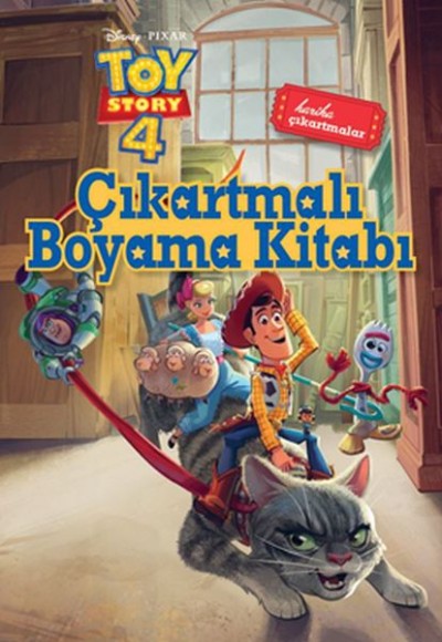 Disney Toy Story Çıkartmalı - Boyama Kitabı