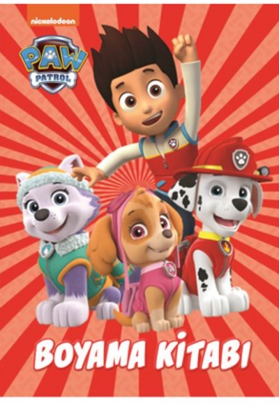 Paw Patrol - Boyama Kitabı