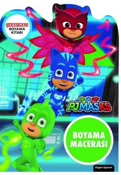 Pjmasks Özel Kesimli Boyama Macerası