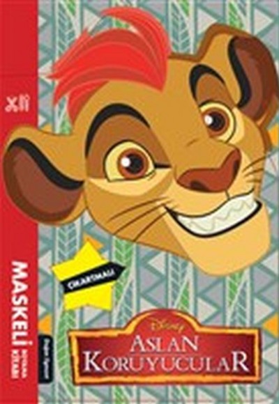 Disney Aslan Koruyucular - Maskeli Boyama Kitabı