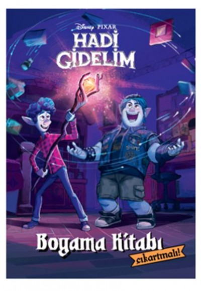 Disney Pixar Hadi Gidelim Çıkartmalı Boyama Kitabı