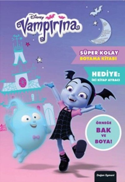 Disney Vampirina Süper Kolay Boyama Kitabı