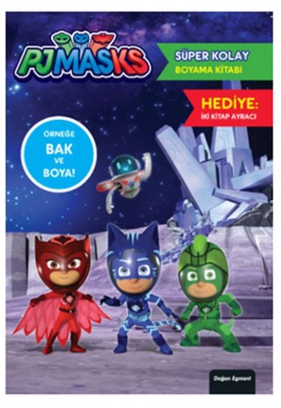 Pjmasks Süper Kolay Boyama Kitabı