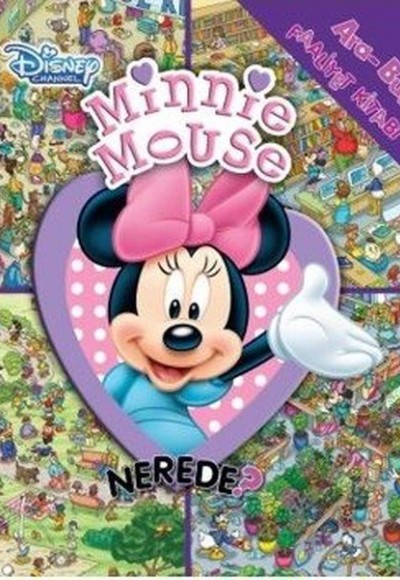 Disney Minnie Mouse Nerede? - Ara-Bul Faaliyet Kitabı