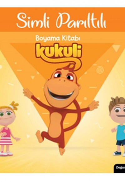 Kukuli Simli Parıltılı Boyama Kitabı