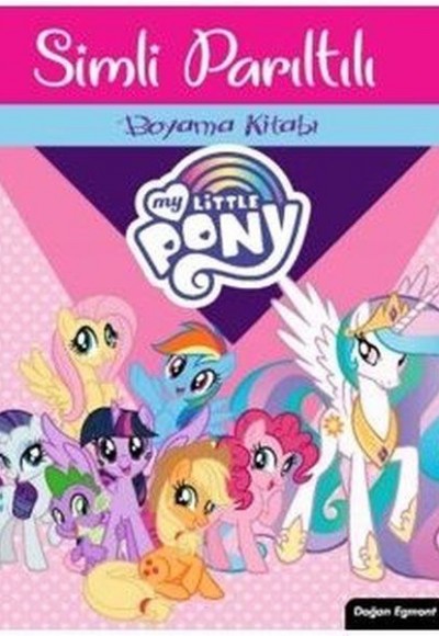 My Little Pony Simli Parıltılı Boyama Kitabı