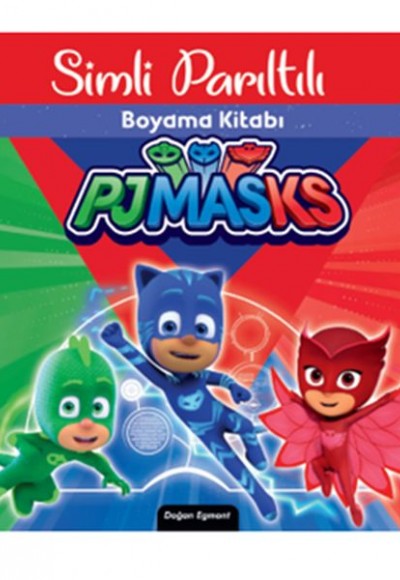 Pjmasks Simli Parıltılı Boyama Kitabı