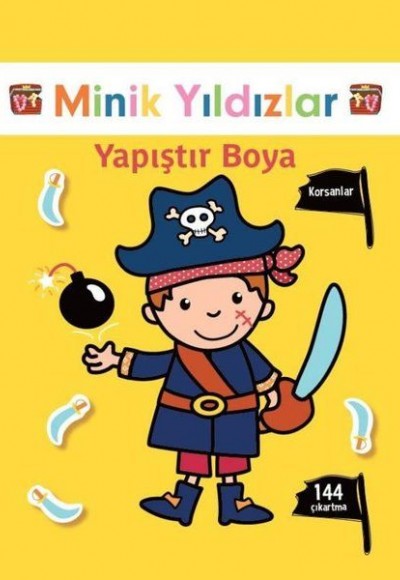 Korsanlar Yapıştır Boya - Minik Yıldızlar