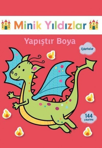 Ejderhalar Yapıştır Boya - Minik Yıldızlar