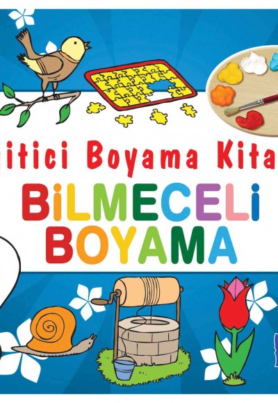 Eğitici Boyama Kitabı - Bilmeceli Boyama