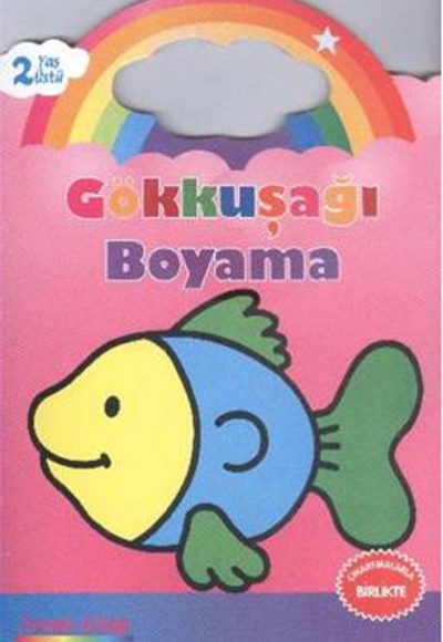 Gökkuşağı Boyama Pembe Kitap