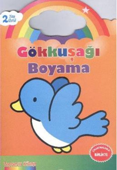 Gökkuşağı Boyama Turuncu Kitap