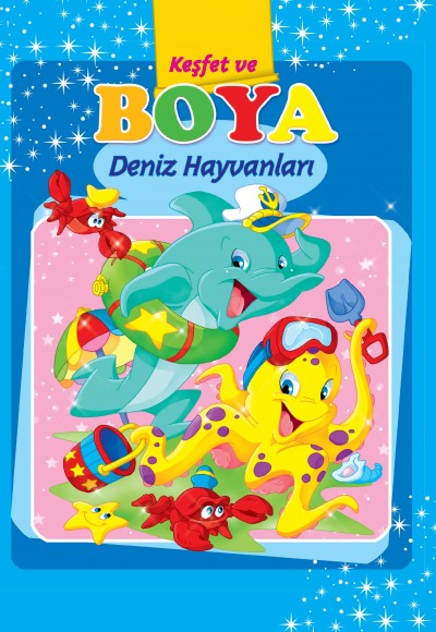 Deniz Hayvanları / Keşfet ve Boya