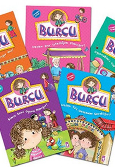 Burcu - Hikayelerle Davranış Eğitimi (5 Kitap Set)